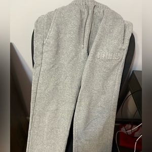 Gray Puma Jogger Sweatpants